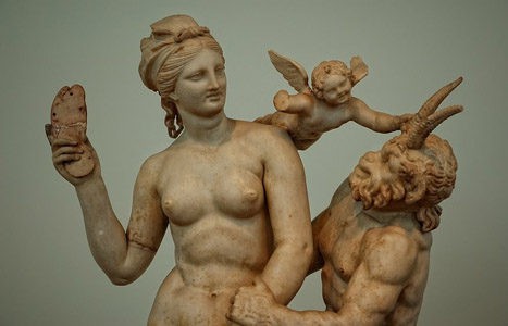 Afrodita, Pan y Eros