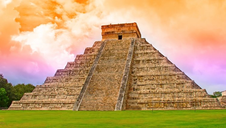 Ruinas de Chichen Itza, cuna de la civilización maya en México