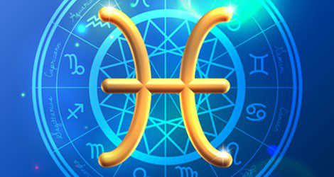 Símbolo del signo del zodiaco Piscis