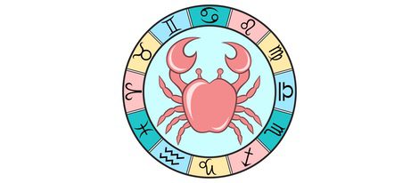 Representación signo zodiacal Cáncer