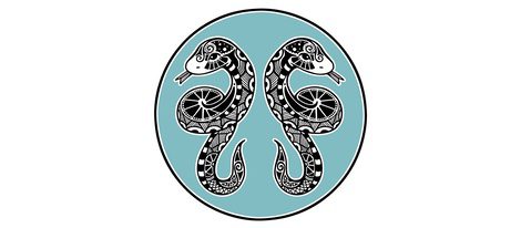 Representación signo zodiacal chino Serpiente