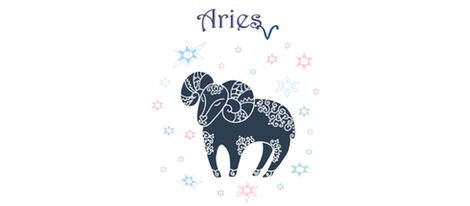 Representación signo zodiacal Aries