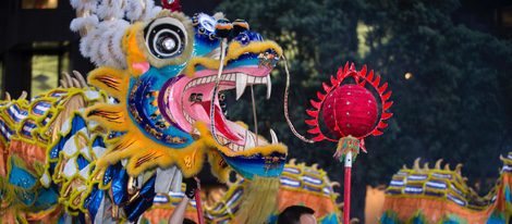 En muchas ciudades se hace una celebración pública del año nuevo chino, ¡aprovecha y ve!