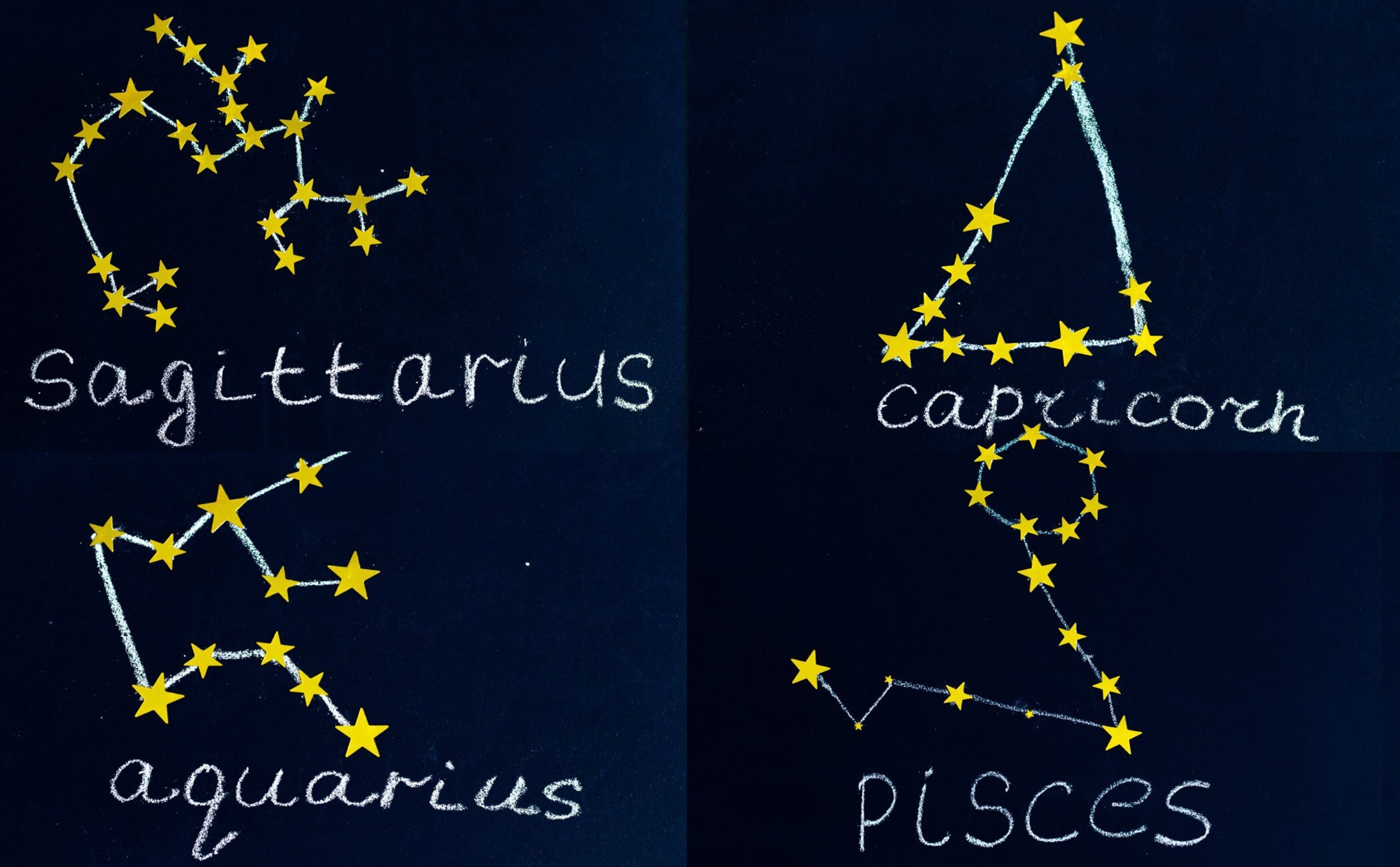 Horóscopo mensual Sagitario, Capricornio, Acuario y Piscis diciembre 2023